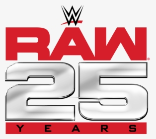 Wwe Raw 25 Logo , Png Download - Wwe Raw 25 Anniversary Date, Transparent Png, Transparent PNG