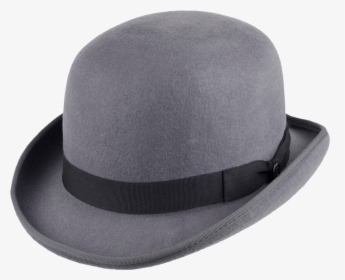 Bowler Hat Png Free Download - Grey Bowler Hats, Transparent Png, Transparent PNG