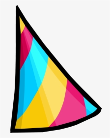 Snow Cone 3000 Party Hat Concept - Png Birthday Cone Hat, Transparent Png, Transparent PNG