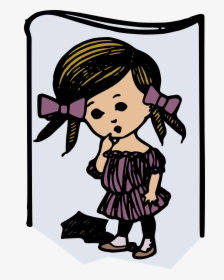 Little Girl In Pink Clip Arts, HD Png Download, Transparent PNG