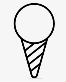 Snow Cone Coloring Page, HD Png Download, Transparent PNG