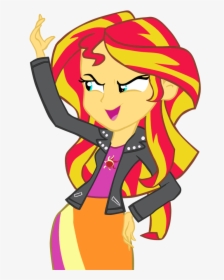 Cartoon Pictures Of Little Girls - Equestria Girls Sunset Shimmer 2013, HD Png Download, Transparent PNG