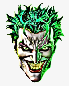 Joker Face Png - Png Joker Face Transparent, Png Download, Transparent PNG