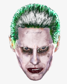 Product Image Alt - Joker Suicide Squad Face, HD Png Download, Transparent PNG