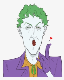 Transparent Joker Face Paint Png - Illustration, Png Download, Transparent PNG
