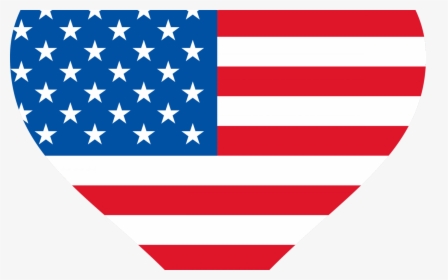 Transparent Puerto Rican Flag Png - American Flag Heart Vector, Png Download, Transparent PNG