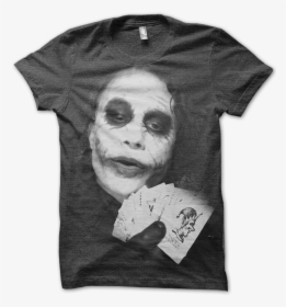 Joker Face T-shirt - Hosa T Shirt Design, HD Png Download, Transparent PNG