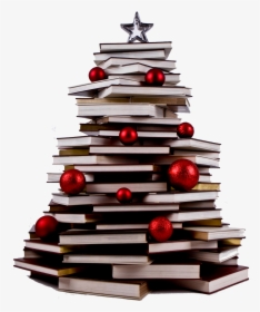Book Christmas Tree Png, Transparent Png, Transparent PNG