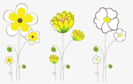 Transparent Wildflowers Png - House Wall Stencil Design, Png Download, Transparent PNG