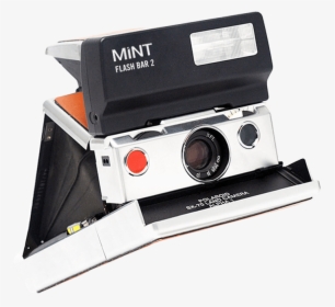 Sx-70 With Mint Flash Bar - Polaroid Sx 70 Accessories, HD Png Download, Transparent PNG