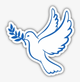 Doves As Symbols Baptism Holy Spirit First Communion - Stickers Del Espiritu Santo, HD Png Download, Transparent PNG
