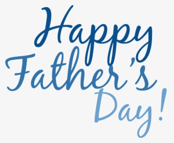 Happy Fathers Day Simple Text - Fathers Day Free Clipart, HD Png Download, Transparent PNG