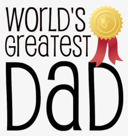 Fathers Day Transparent Background - Happy Father's Day Clip Art, HD Png Download, Transparent PNG