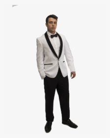 White Tuxedo Suit Png Free Background - Tuxedo, Transparent Png, Transparent PNG