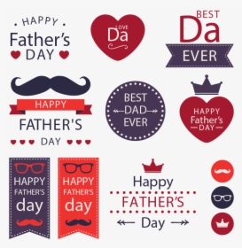 Fathers Day Gift - Fathers Day Elements Png, Transparent Png, Transparent PNG