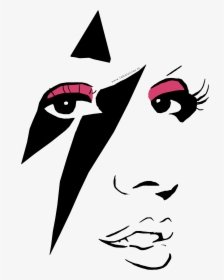 Pop Vector Lady - Lady Gaga Illustration, HD Png Download, Transparent PNG