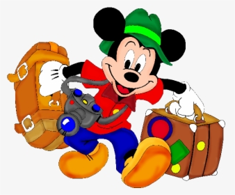 Disney World Characters Clipart - Vacation Clipart, HD Png Download, Transparent PNG
