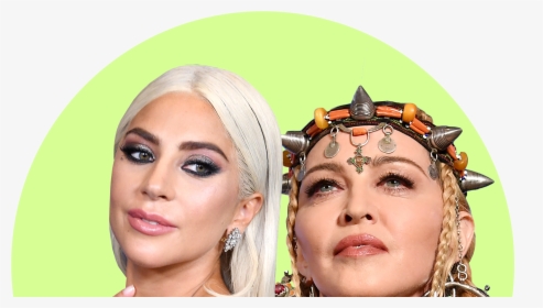 Madonna May Have Reignited Her Feud With Lady Gaga - Headpiece, HD Png Download, Transparent PNG