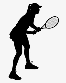 Soft Tennis Clipart , Png Download - Woman Tennis Player Clipart, Transparent Png, Transparent PNG