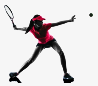 Tennis Player Stock Photography Silhouette Woman - Tennis Player Png, Transparent Png, Transparent PNG