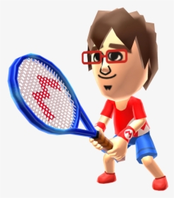 Tennis Sport,racketlon,table Tennis Racket,tennis Player,badminton,playing - Mario Tennis Open Mii, HD Png Download, Transparent PNG