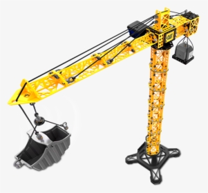 Cat Apprentice Machine Maker Tower Crane With Forklift - Oyuncak Kule Vinç Fiyatı, HD Png Download, Transparent PNG