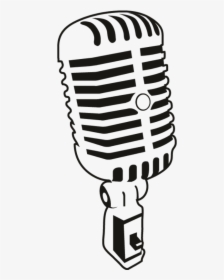 Microphone Drawing Clip Art - Microphone Vector Png, Transparent Png, Transparent PNG