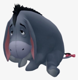 Download Eeyore Png Photos For Designing Work - Kingdom Hearts Winnie The Pooh Eeyore, Transparent Png, Transparent PNG