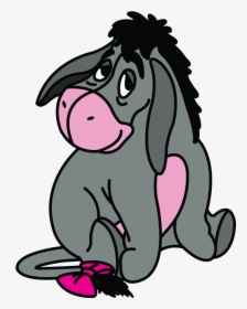 How To Draw Eeyore Winnie The Pooh And Friends Easy - Easy Drawings Of Winnie The Pooh, HD Png Download, Transparent PNG