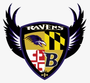 Ravens Logo Png - 1996 Baltimore Ravens Logo, Transparent Png, Transparent PNG