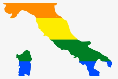 Italy Idahotb 2018 Country Page - Kingdom Of Italy Flag Map, HD Png Download, Transparent PNG