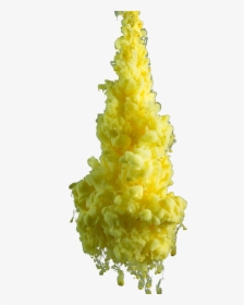 Colored Smoke Png Hd Quality - Colored Smoke Png Yellow, Transparent Png, Transparent PNG