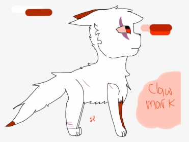 Clawmark Ref Sheet Galaxykittens - Cartoon, HD Png Download, Transparent PNG
