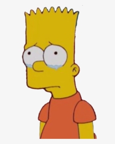 Bart Simpson Lisa Simpson Homer Simpson Television - Bart Simpson Sad Drawing Easy, HD Png Download, Transparent PNG