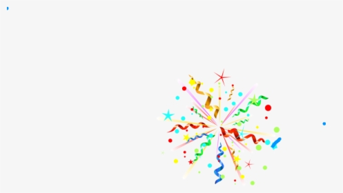 Transparent Party Streamers Png - Clipart Party Poppers Png, Png Download, Transparent PNG