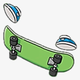 Invisible Bart Simpson Skateboarding - Cool Bart Simpson Skateboard, HD Png Download, Transparent PNG