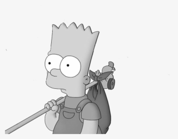 Bart Simpson Leaving Home, HD Png Download, Transparent PNG