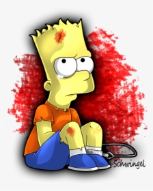 Awwww - Fan Art Bart Simpson, HD Png Download, Transparent PNG