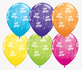 Transparent Birthday Streamers Png - Balloons, Png Download, Transparent PNG