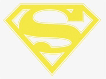 Superman Logo Yellow Logo, HD Png Download, Transparent PNG