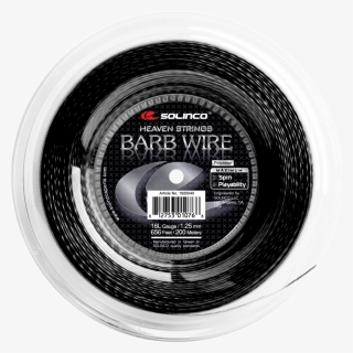 Barb Wire Reel - Solinco Barb Wire, HD Png Download, Transparent PNG