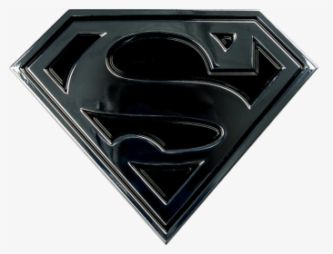 Black Superman Logo Png, Transparent Png, Transparent PNG