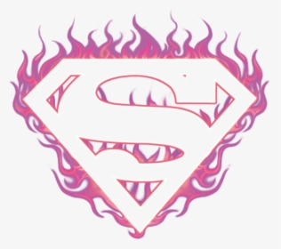 Transparent Pink Superman Logo, HD Png Download, Transparent PNG