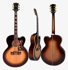 Acoustic Guitar Gibson J200 Https - Guitar 3d Png, Transparent Png, Transparent PNG