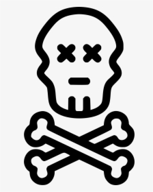 Image Royalty Free Coffin Clipart Bone - Danger Skull Bones, HD Png Download, Transparent PNG