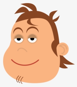 Fat Guy - Fat Guy Face Clipart, HD Png Download, Transparent PNG