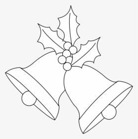 Easy Christmas Bell Drawing, HD Png Download, Transparent PNG