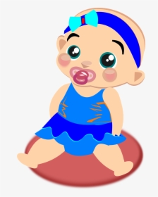 Baby Girl Clip Art, HD Png Download, Transparent PNG