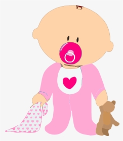 Baby Girl Clipart Png, Transparent Png, Transparent PNG
