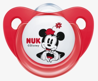 Nuk Disney Mickey Minnie Pacifier Soother 0 6 Months - Nuk Minnie Mouse Dummy, HD Png Download, Transparent PNG